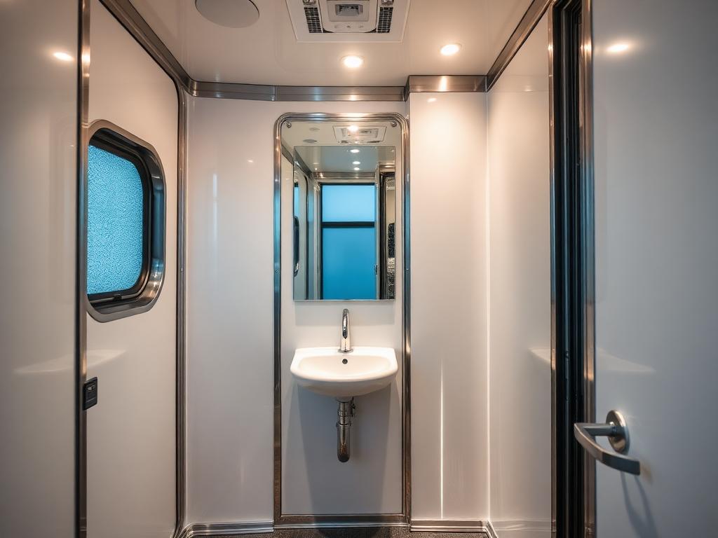 Luxury Restroom Trailers in Aurora, IN